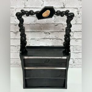 Monster High Black Shelf Dead Coffee Bean Display Shelf